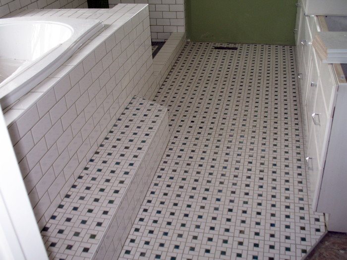 American Olean ensuite design